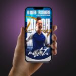 Individuelles Fussball-Matchday Design für Instagram Feed und Story