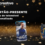 Melhor presente de futebol: Cartão-presente para uma capa de telemóvel personalizada com foto e nome