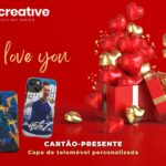 Melhor presente de futebol: Cartão-presente para uma capa de telemóvel personalizada com foto e nome