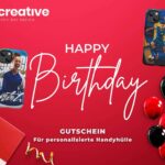 Beste Fussball Geschenkidee: Gutschein für eine personalisierte Handyhülle mit eigenem Foto & Namen